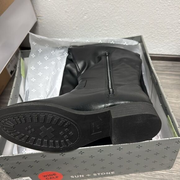 Sun + Stone Allicce Over-The-Knee Boots (WIDE CALF) - Picture 3 of 5